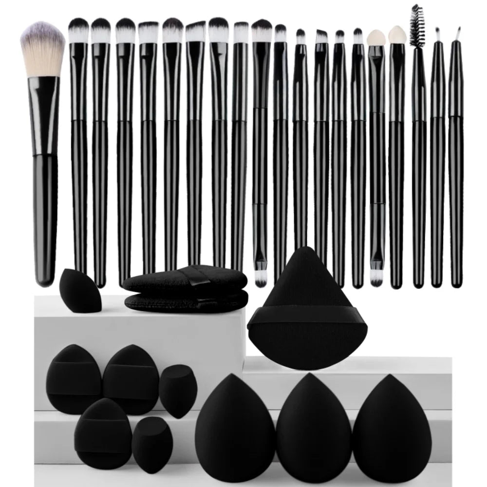 Veloura Pro Makeup Brush Set – Face & Eye Essentials