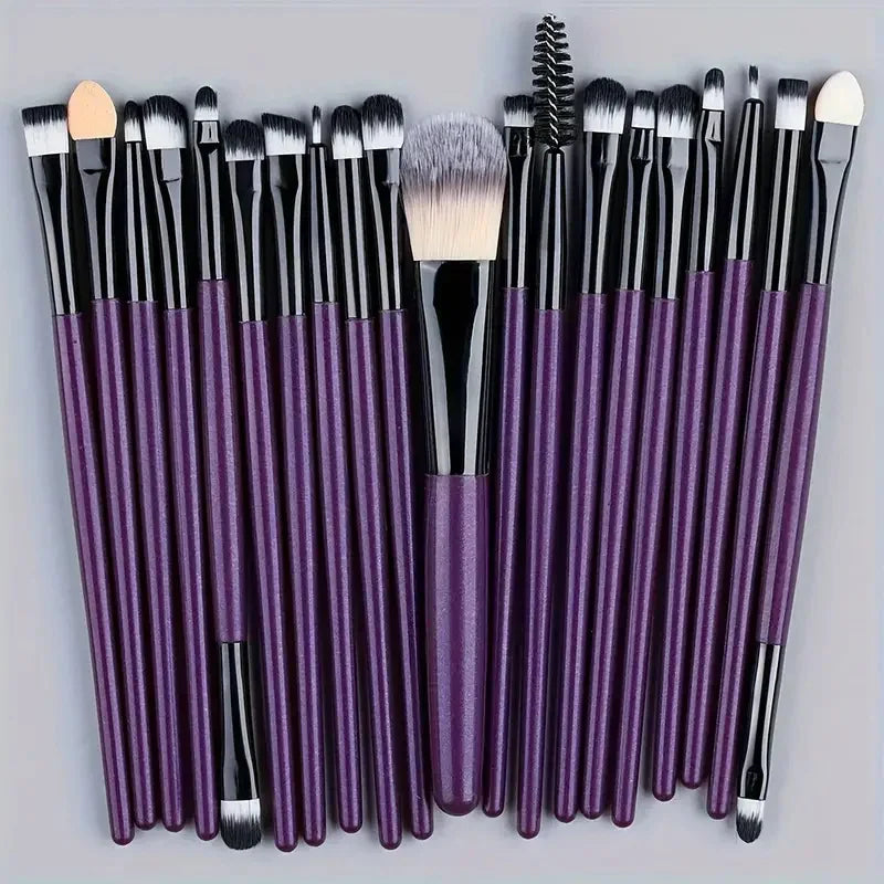 Veloura Pro Makeup Brush Set – Face & Eye Essentials