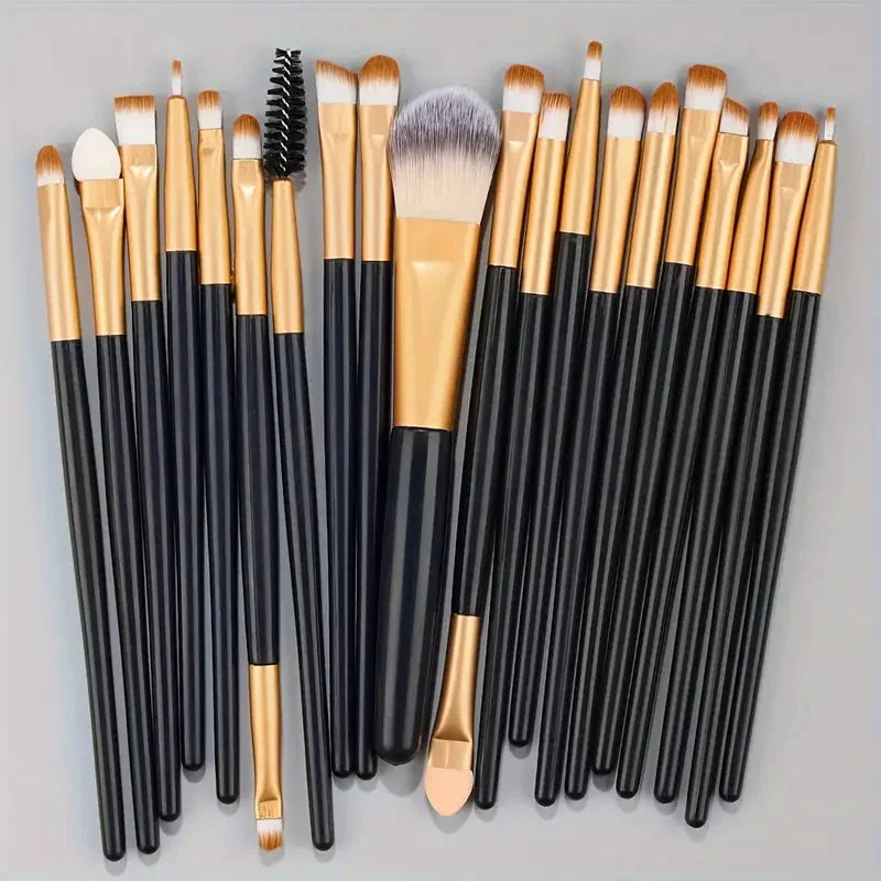Veloura Pro Makeup Brush Set – Face & Eye Essentials